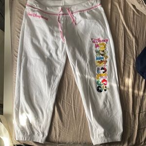 Disney Park Walt Disney World (WDW) Disney Princess cropped sweatpants